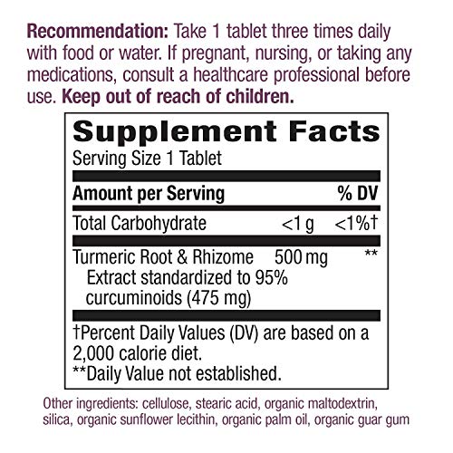 Tinh chất nghệ Nature's Way Turmeric Standarized 120 viên