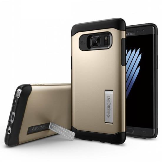 Ốp lưng Galaxy Note Fe - Ốp chống sốc Spigen Tough Armor