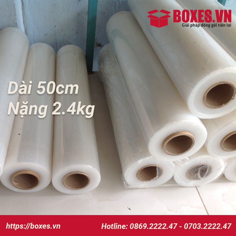 [Màng Co Quấn Hàng] Màng Chít, màng PE 0,5m 3.2kg