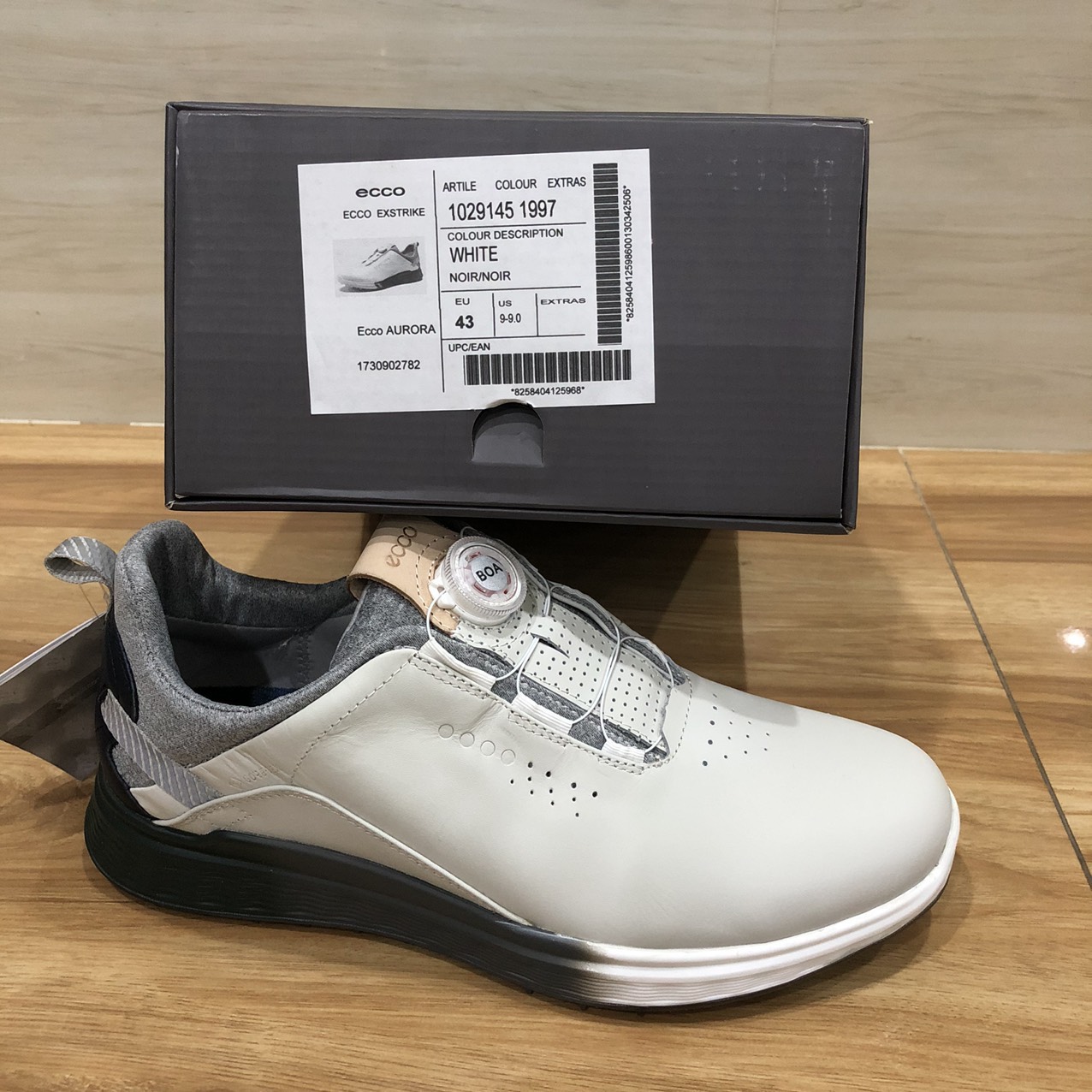Giày Golf nam ECC cao cấp, Giầy golf chống thấm có nút vặn