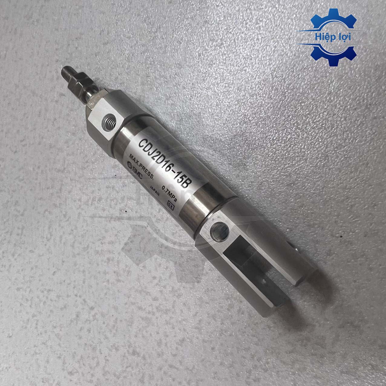 Xi Lanh Inox Nhỏ SMC CDJ2D10/16 – Ben Hơi Mini Chống Gỉ – Lắp Máy Nhỏ Gọn, Hoạt Động Chính Xác