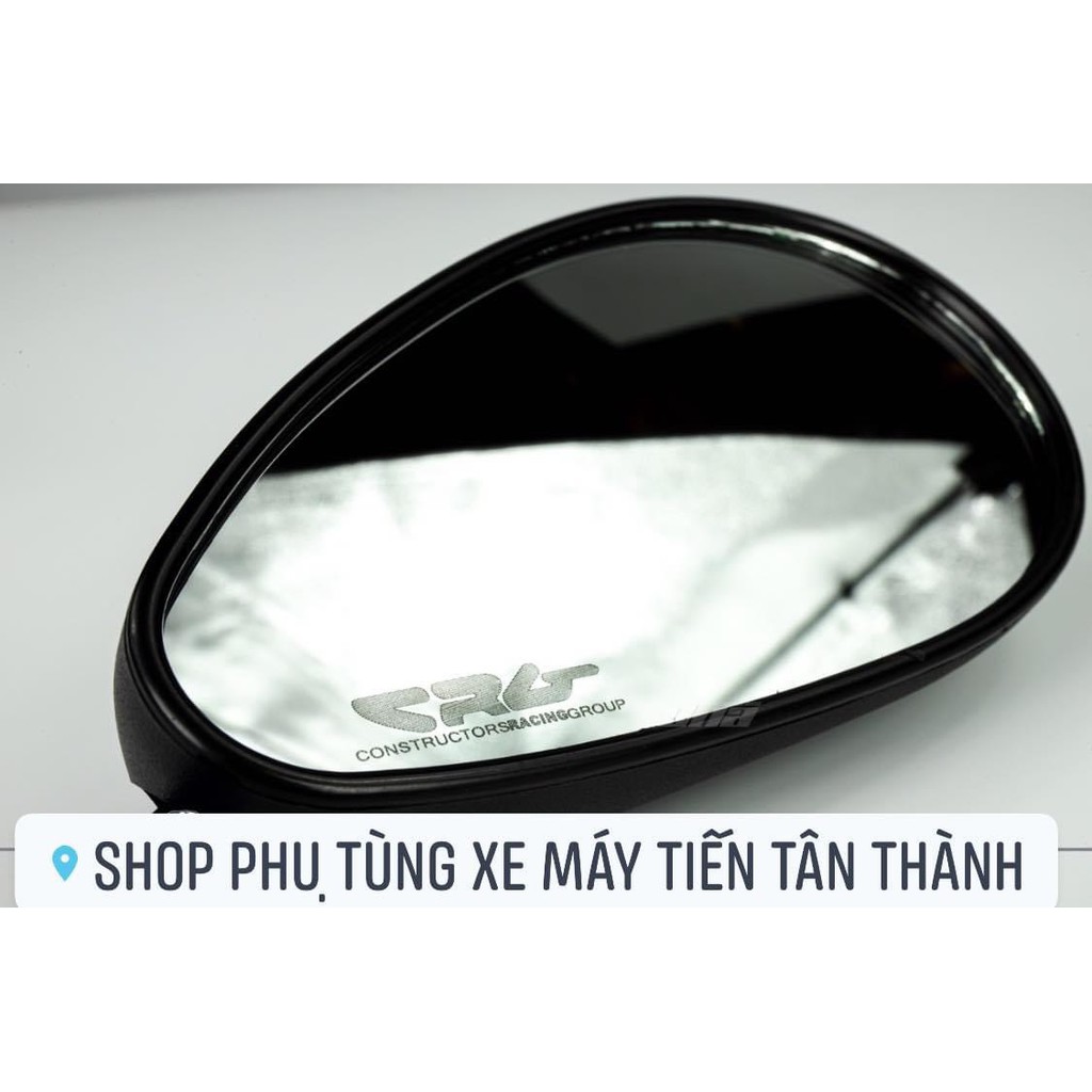 Cặp kính tai thỏ Su  Inox si chrom ( kiếng chiếu hậu xe máy )