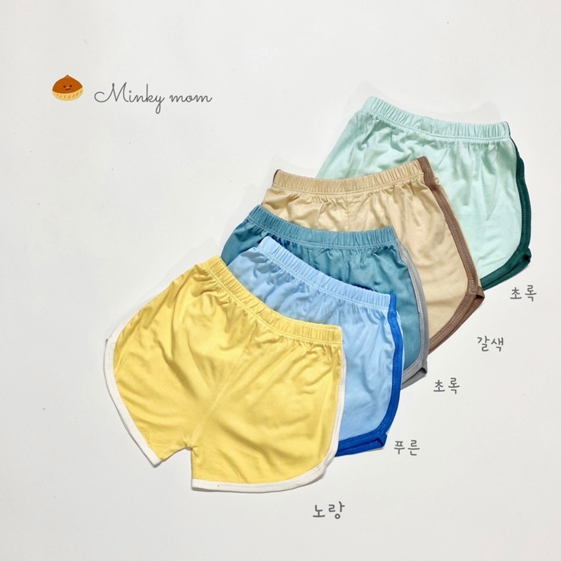 SET 5 QUẦN ĐÙI MINKY MOM CHO BÉ