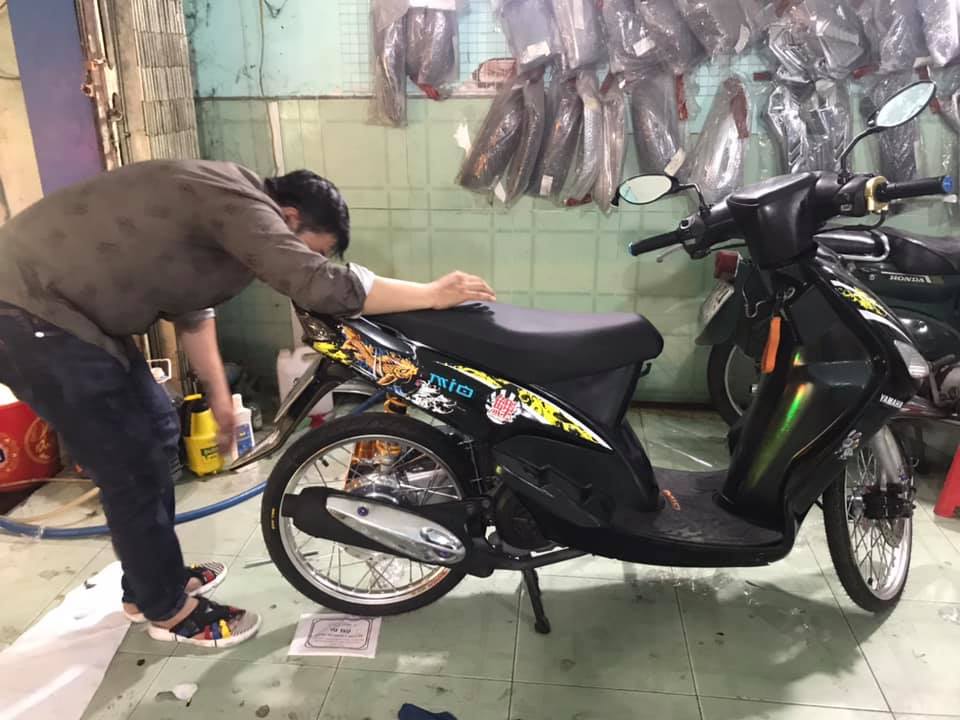 Tem Rời Mio Cá Chép Đen - Tặng Logo