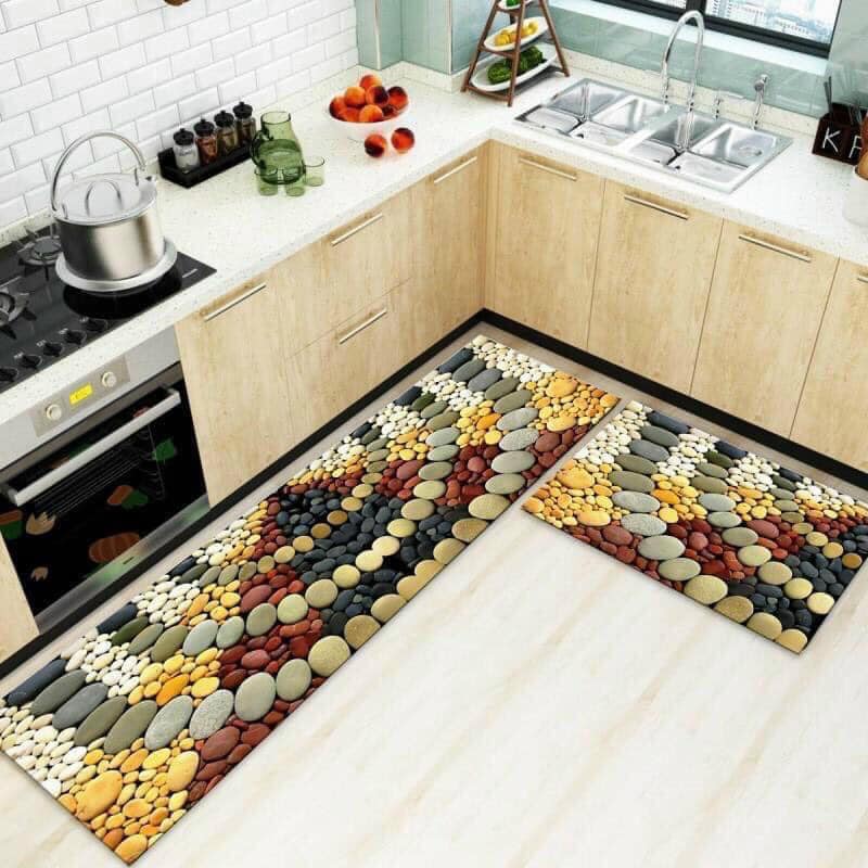 Bộ 2 Thảm Nhà Bếp Cao Cấp giao hàng ngẫu nhiên