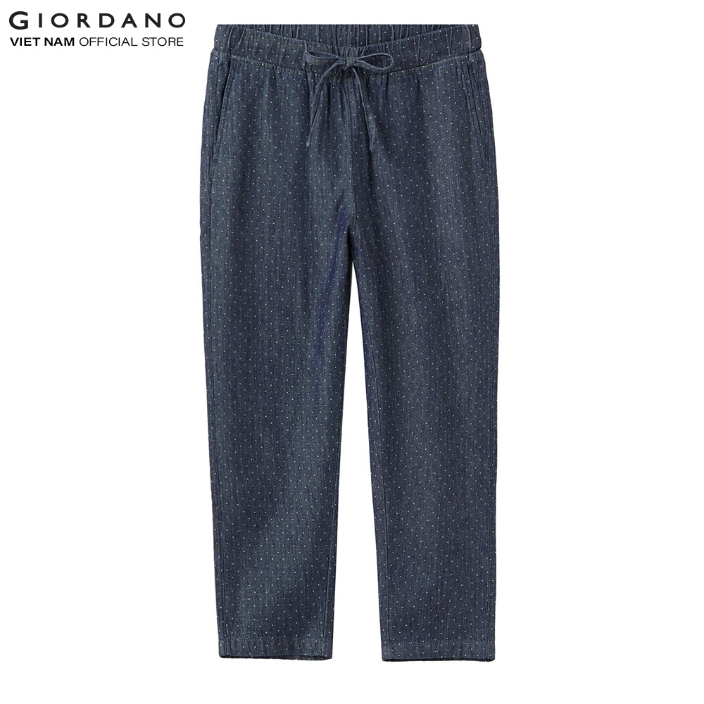 GIORDANO Quần Lửng Nữ Có Túi 05429028