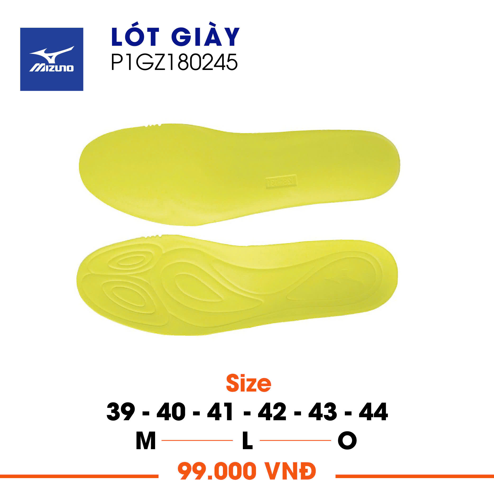 Lót giày Mizuno chính hãng