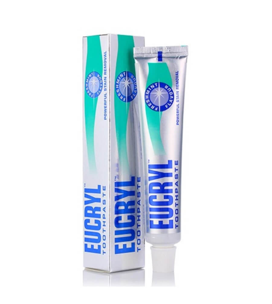 Kem Đánh Răng EUCRYL Làm Trắng Răng Hương Bạc Hà Tooth Paste Freshmint 62g