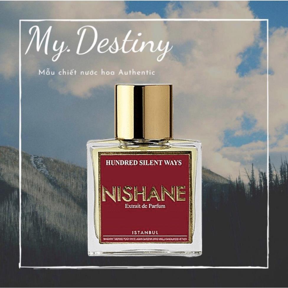🖤 nước hoa dùng thử nishane hundred silent ways test 10ml/20ml _mʏ.dᴇsᴛɪɴʏ