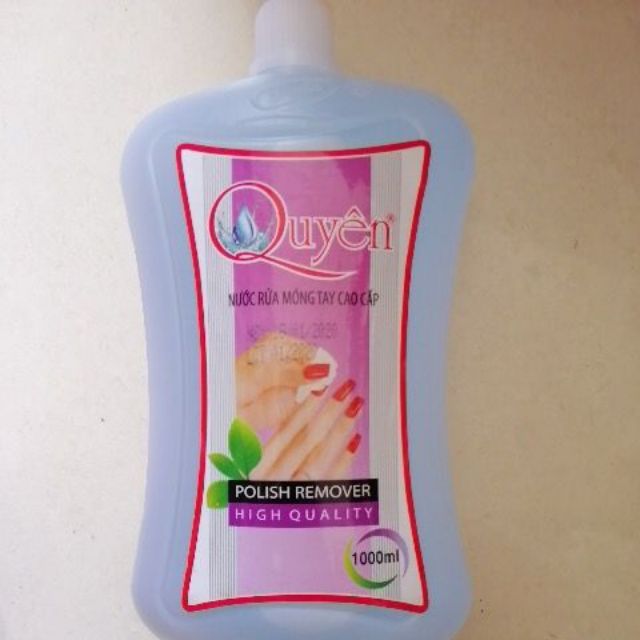 Nước rửa móng Quyên (aceton) 1000ml