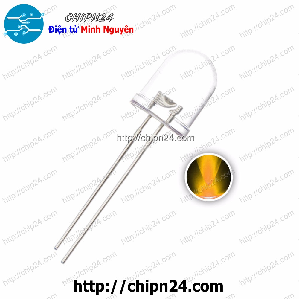 Led 10mm trong siêu sáng -