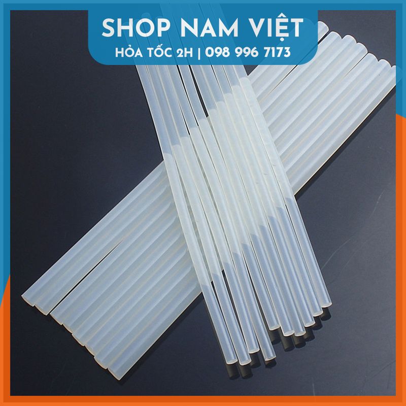 Súng Bắn Keo (Cỡ Lớn/Nhỏ) Kèm 10 Keo Nến Silicon (Loại tốt)