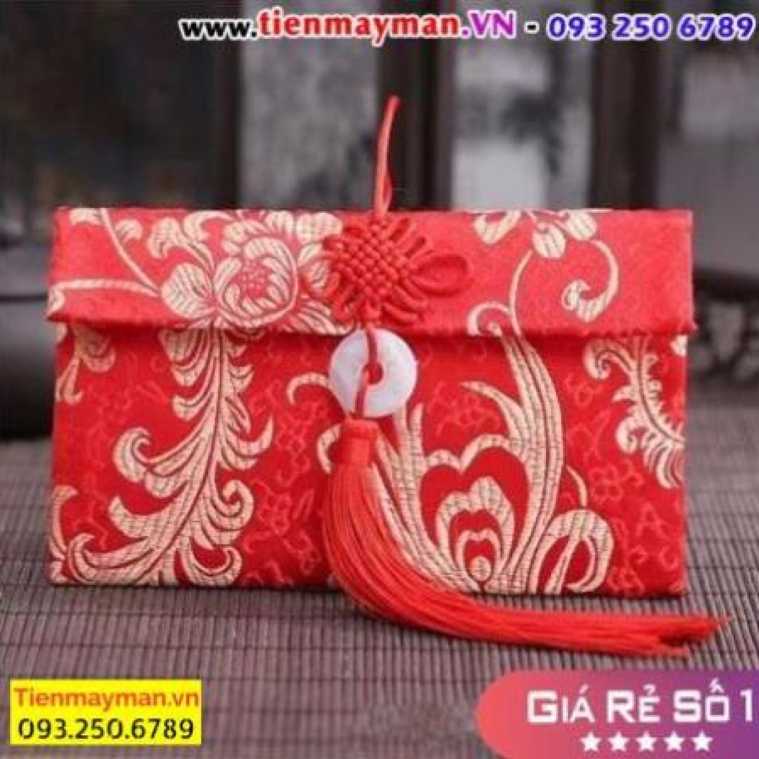 {GIẢM SỐC} Bao Lì Xì Vải Gấm Cao Cấp - Bao Dọc - Bao Ngang {siêu rẻ}