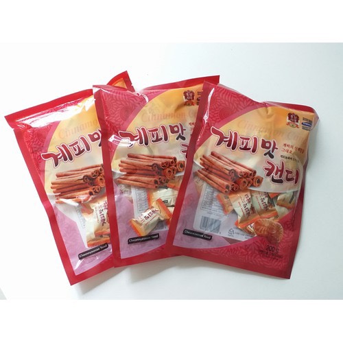 Kẹo quế Cinnamon Candy Cheonnyeonae food Hàn Quốc 200g