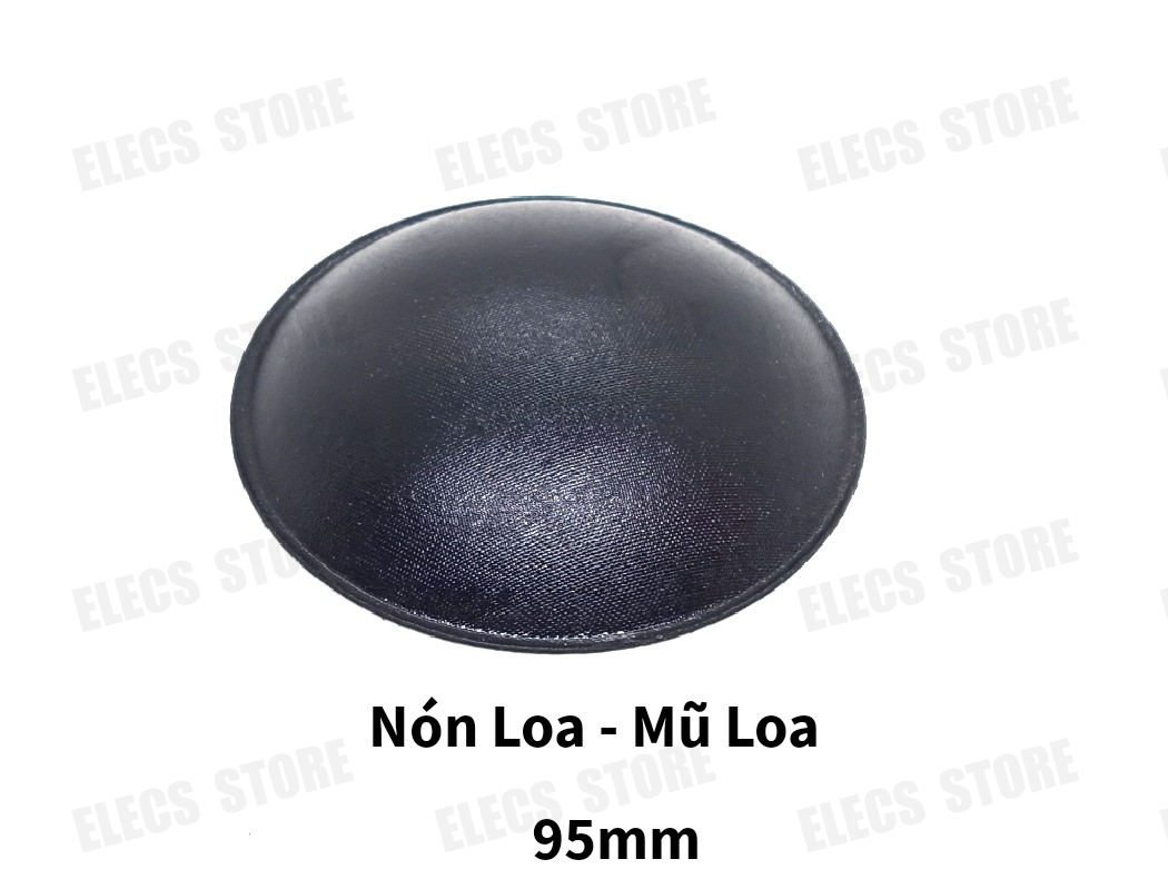 Nón loa, mũ loa cỡ 95mm, đen bóng