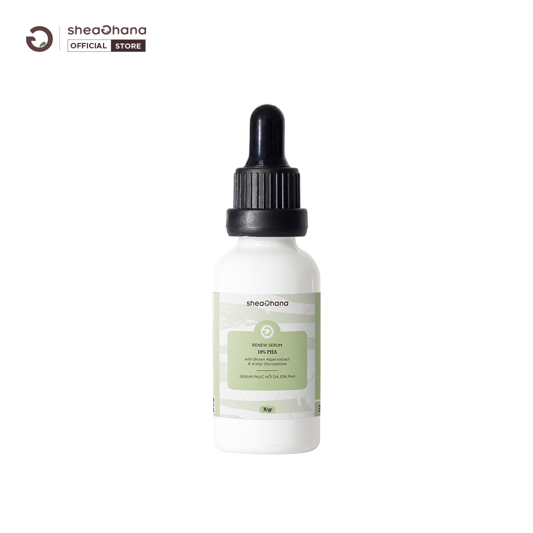 Serum phục hồi da SheaGhana Renew Serum 10% PHA 30gr