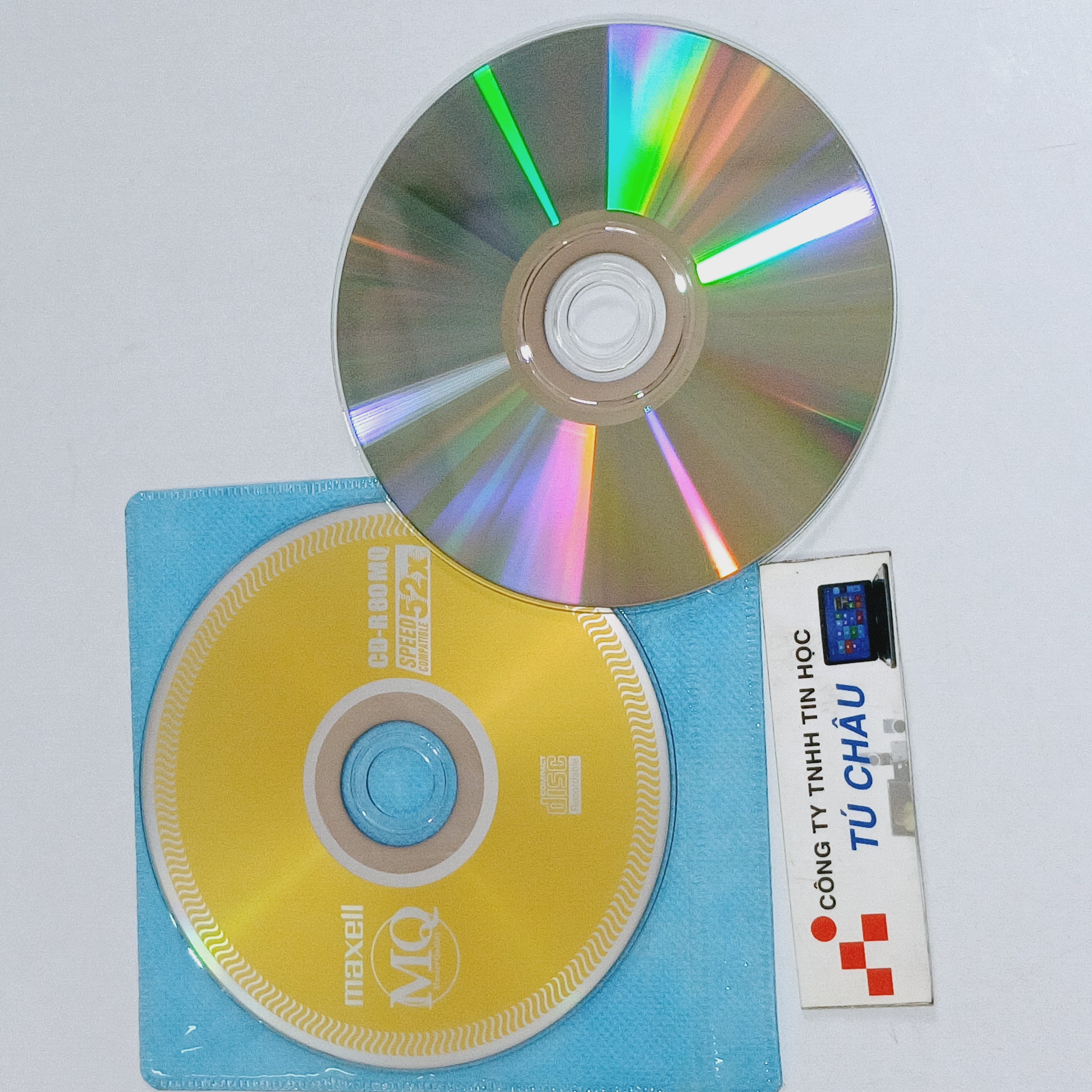 Đĩa CD MAXELL ( Chuẩn CD-R 80MQ Speed Compatible 52X - 700MB - 80MIN) / Giá bán 2 Đĩa