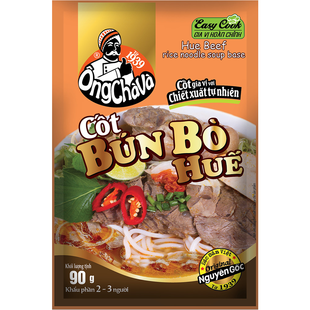 Hue Beef Rice Noodles Soup Base 90gr