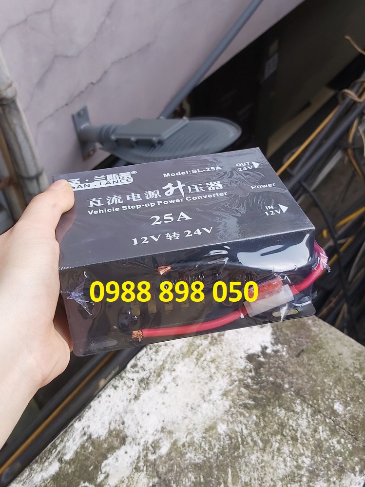 Bộ Chuyển Đổi 12v lên 24v 25a