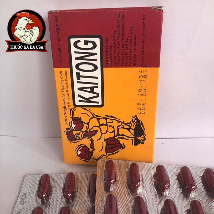 Thuoc nuoi 2 tuan cuoi kich luc kaitong - hộp nguyên 20 viên