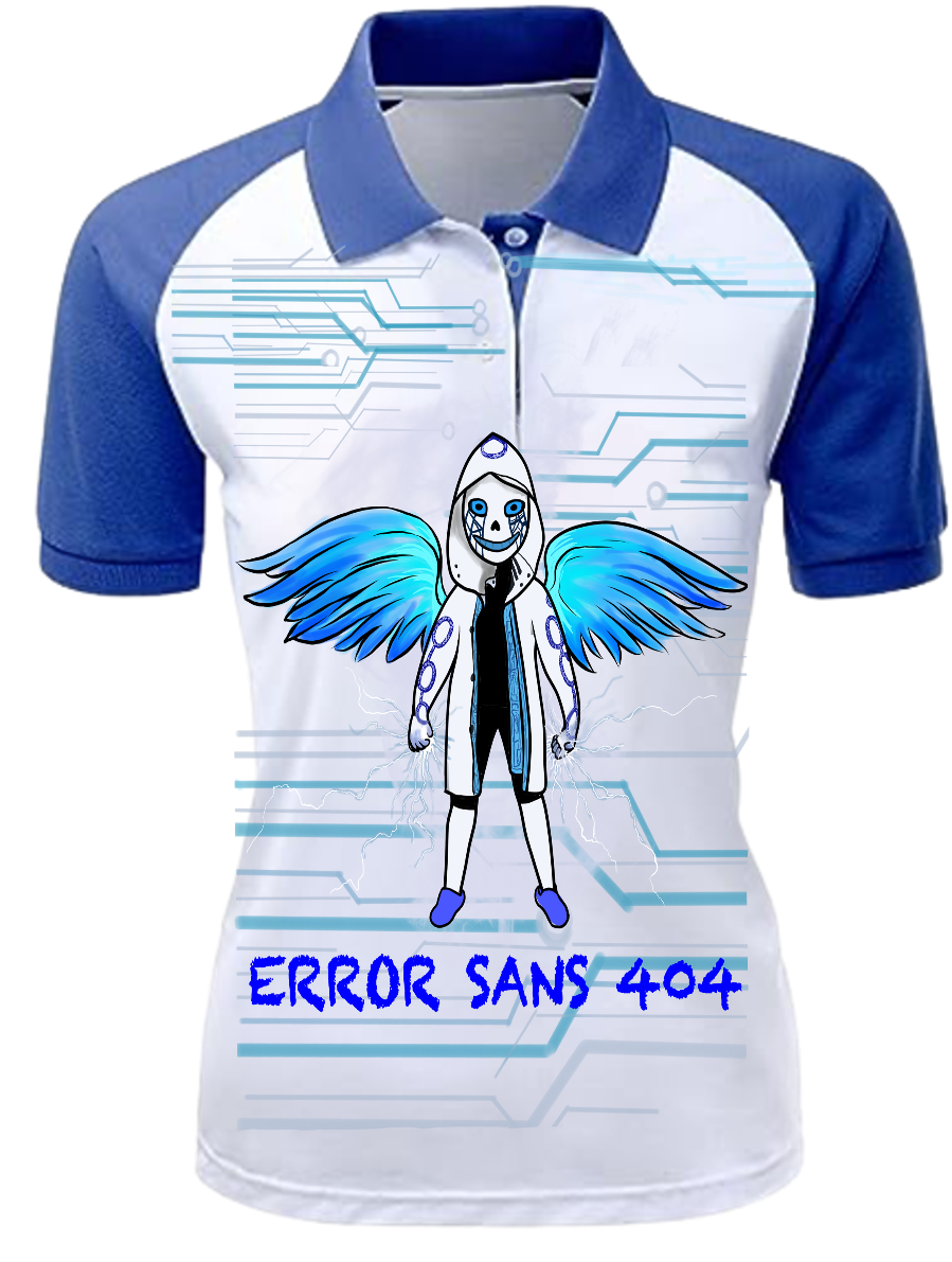 Áo thun Polo Error Sans 404 đặc biệt