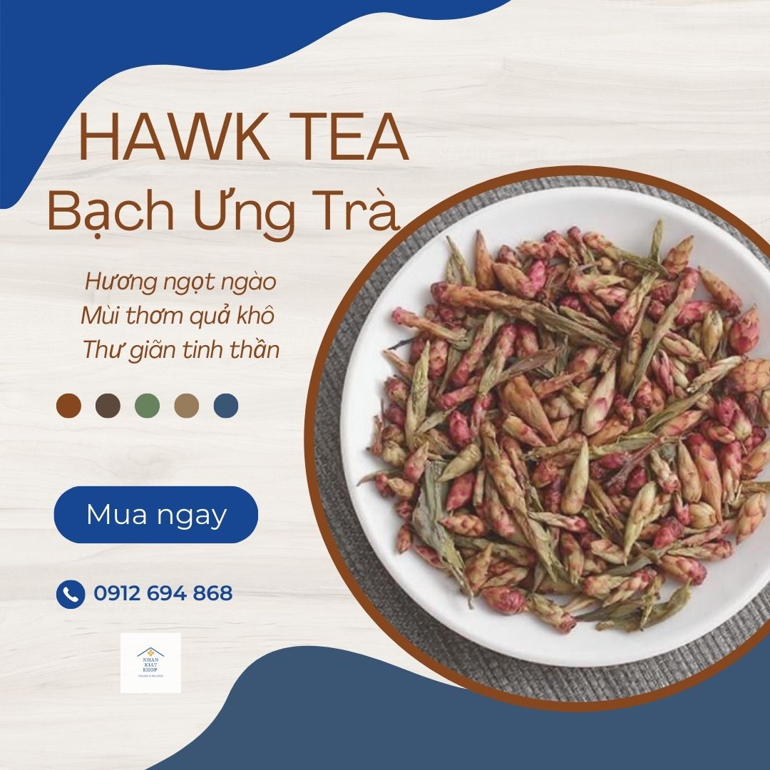 Bạch Ưng Trà (Shan búp tím)