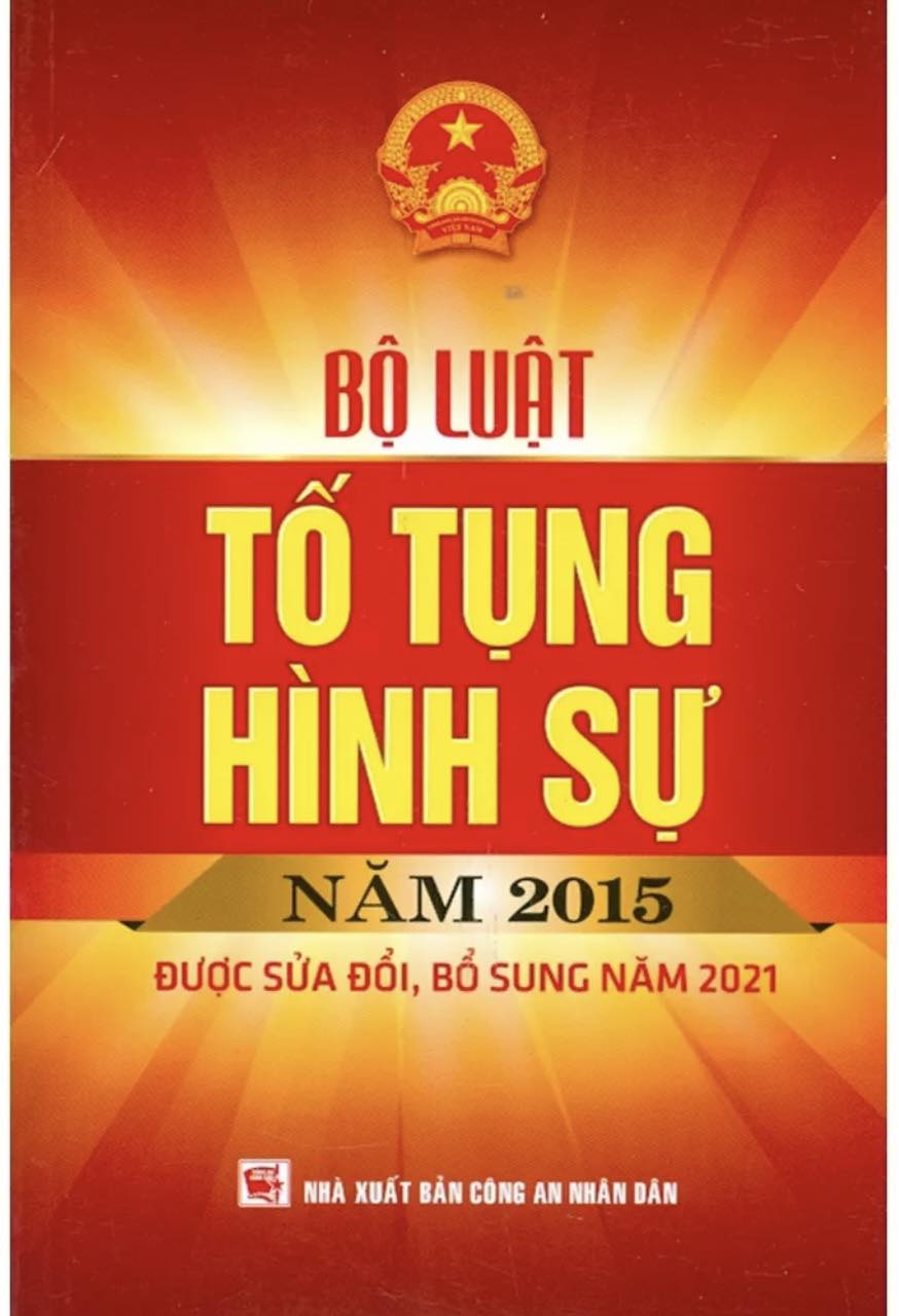 Sách - bộ luật tố tụng hình sự
