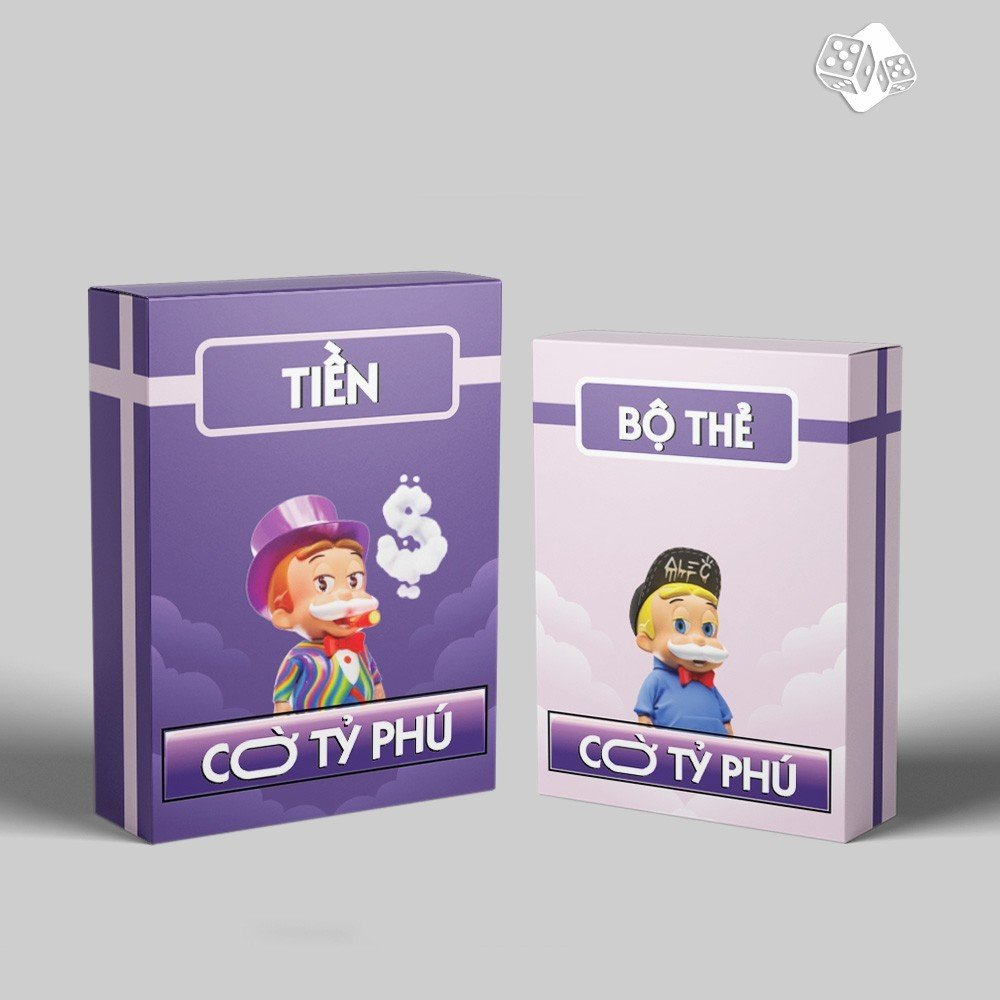 [HÀNG CAO CẤP] Cờ tỷ phú Top boardgame 2023 monopoly Tiếng việt cao cấp