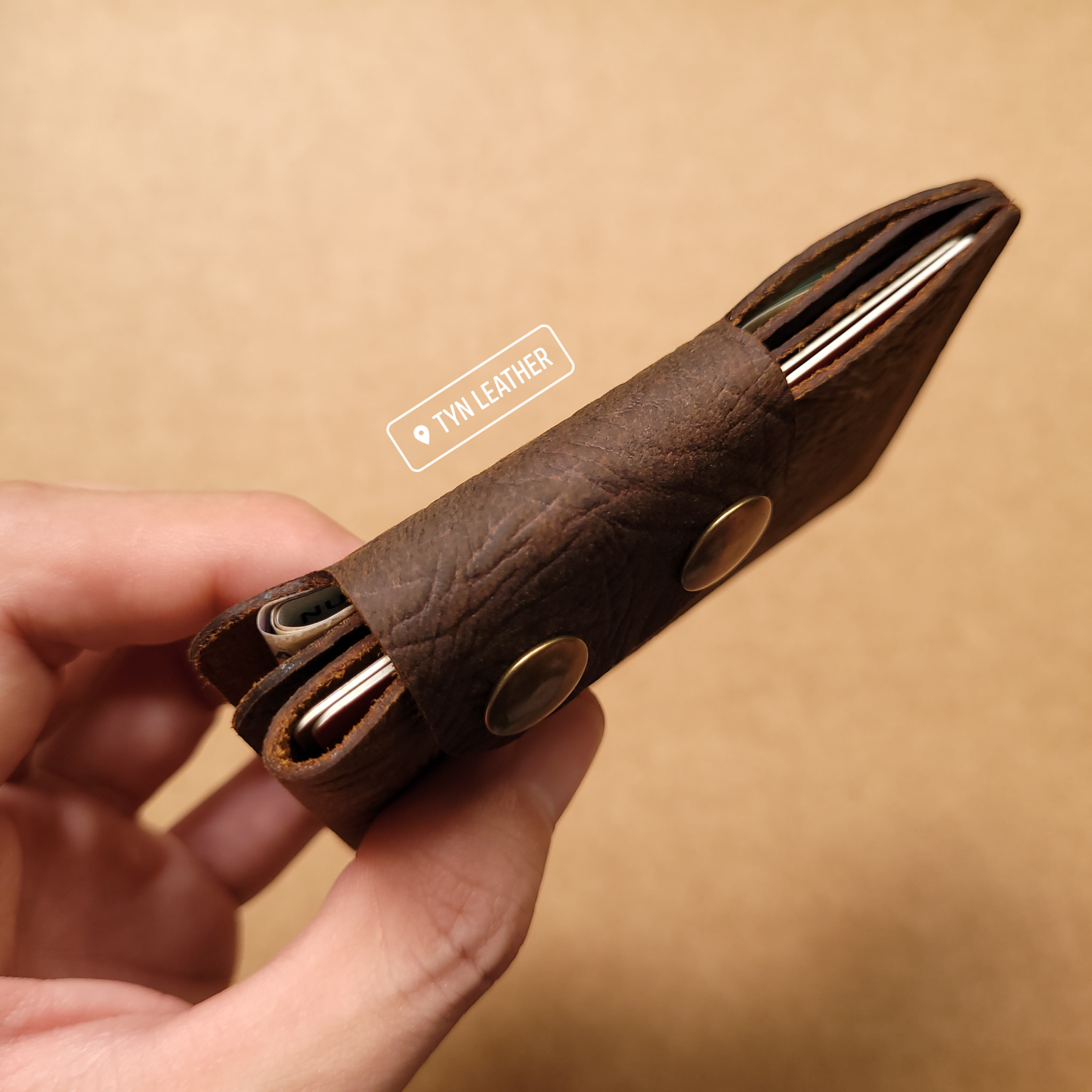 Ví Card Holder 4, Ví Mini - Đồ Da Thủ Công Tynleather