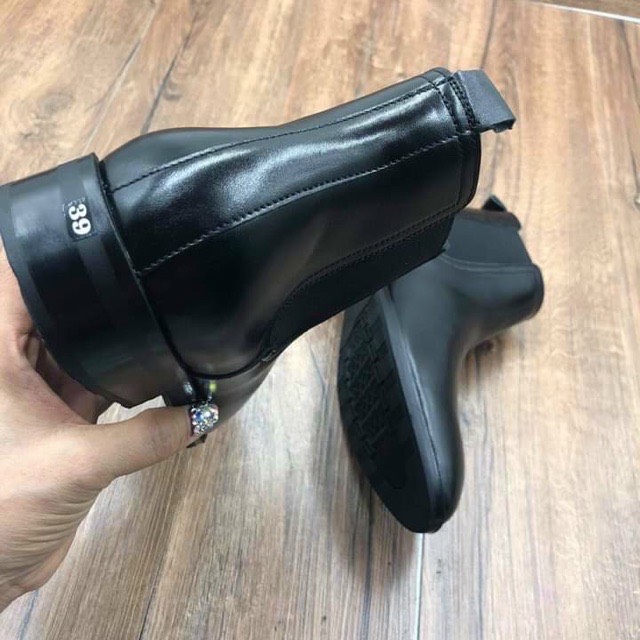 [HCM]Giày Nam Chelsea Boot Cao Cổ Cao Da Bò Thật
