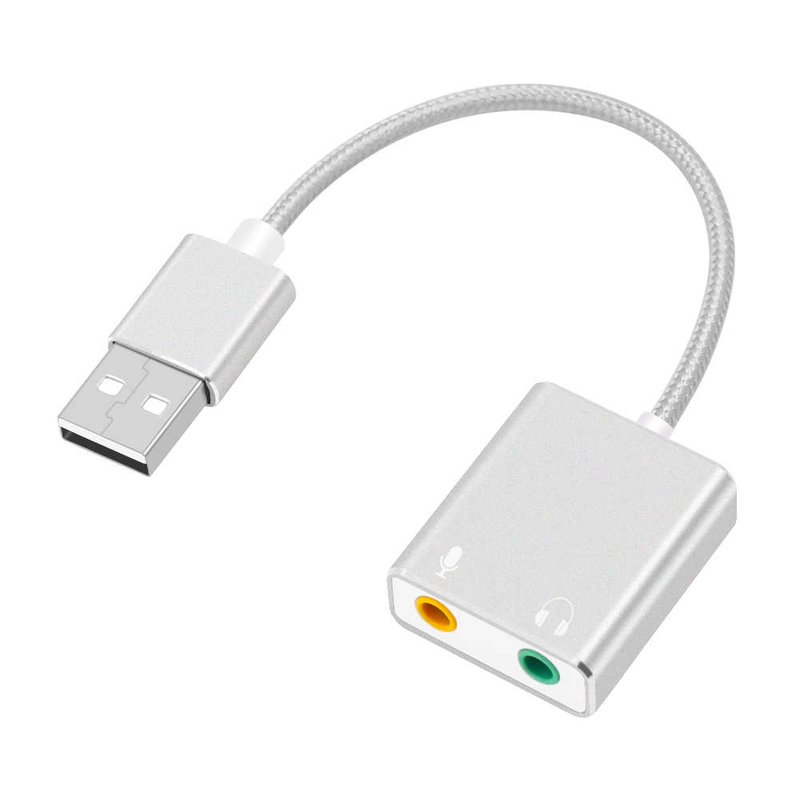 USB sound card 7.1 cho âm thanh sống động