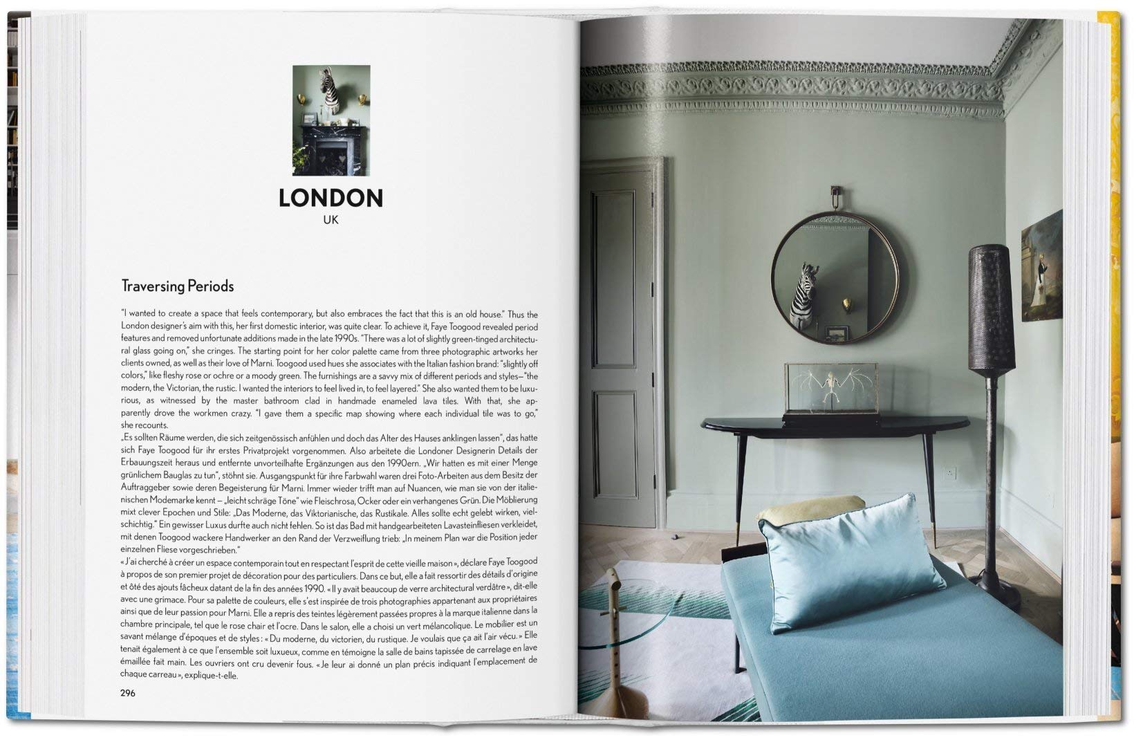 Artbook - Sách Tiếng Anh - 100 Interiors Around the World
