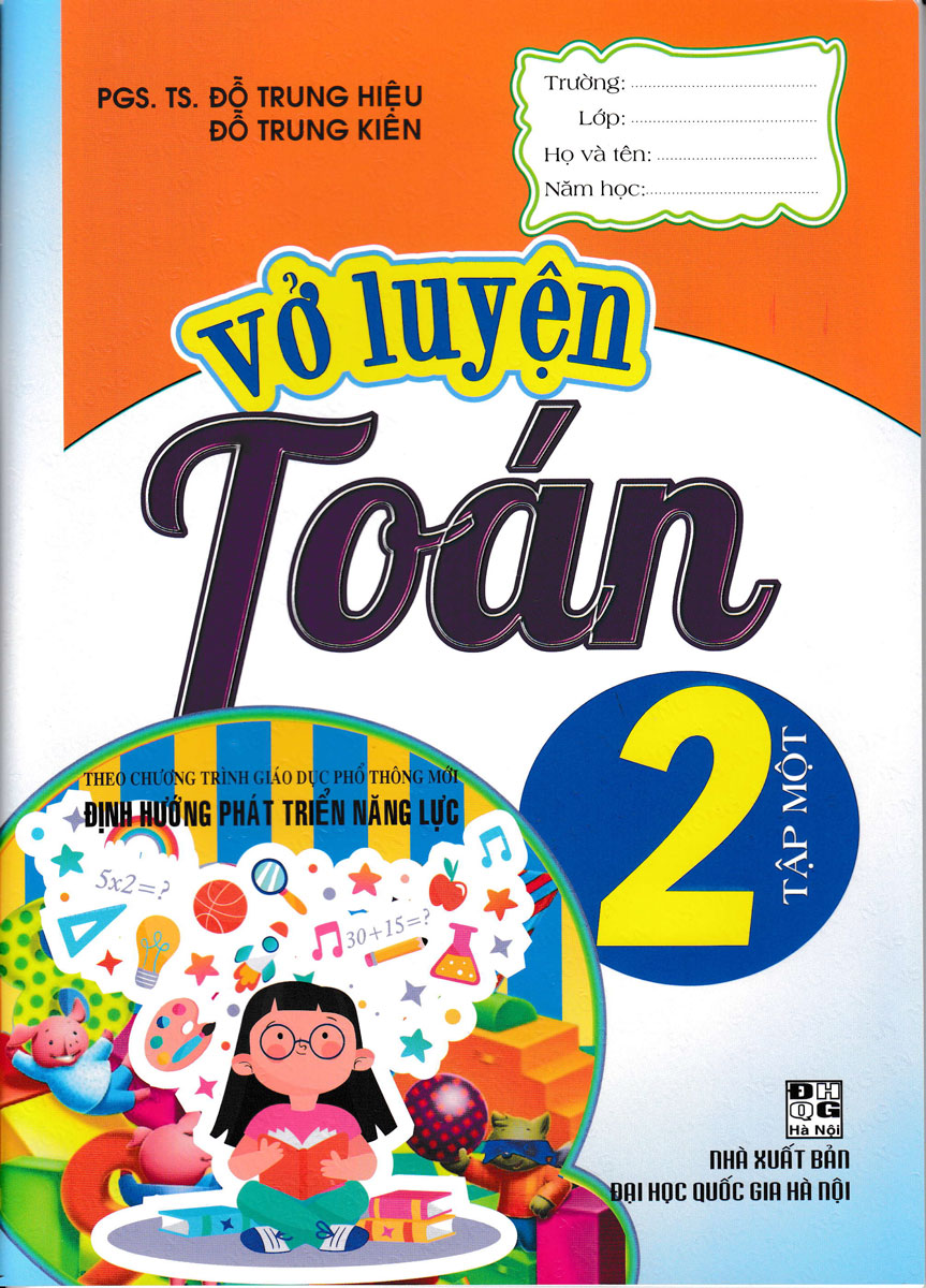 Vở luyện toán lớp 2 - tập 1