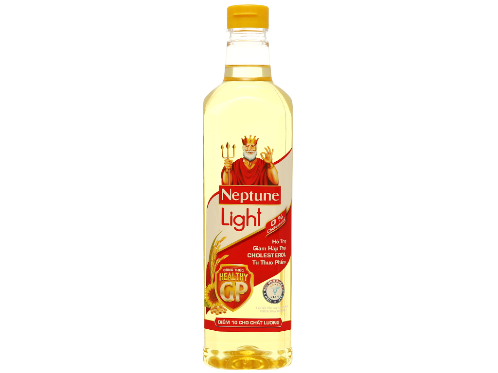 [HCM][Combo 3 Chai] Dầu Ăn Neptune Light 1L