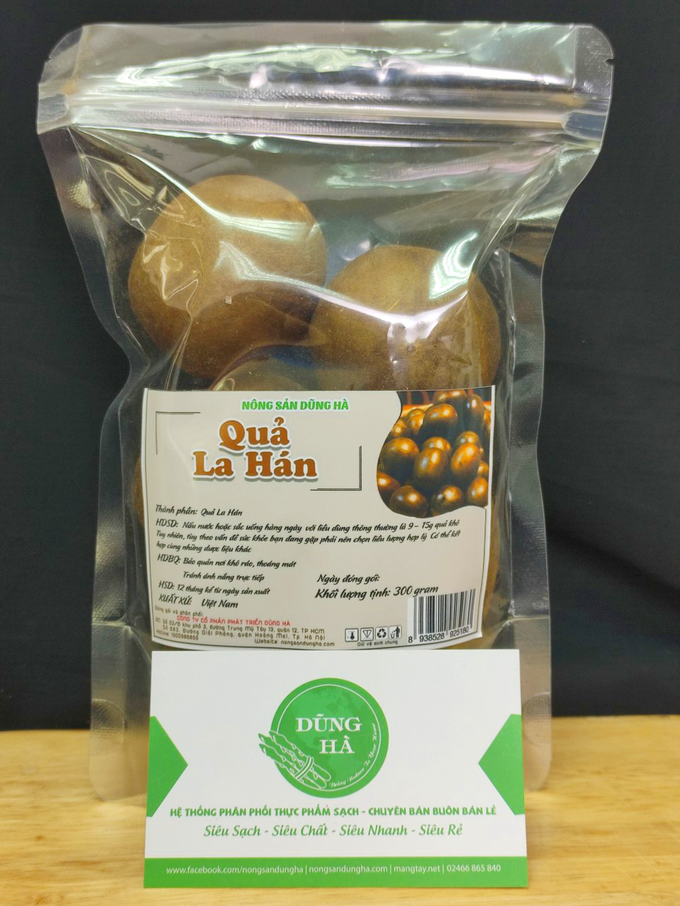 Quả La Hán sấy khô quả to thơm ngon hàng chuẩn Hà Giang đóng gói 500gr