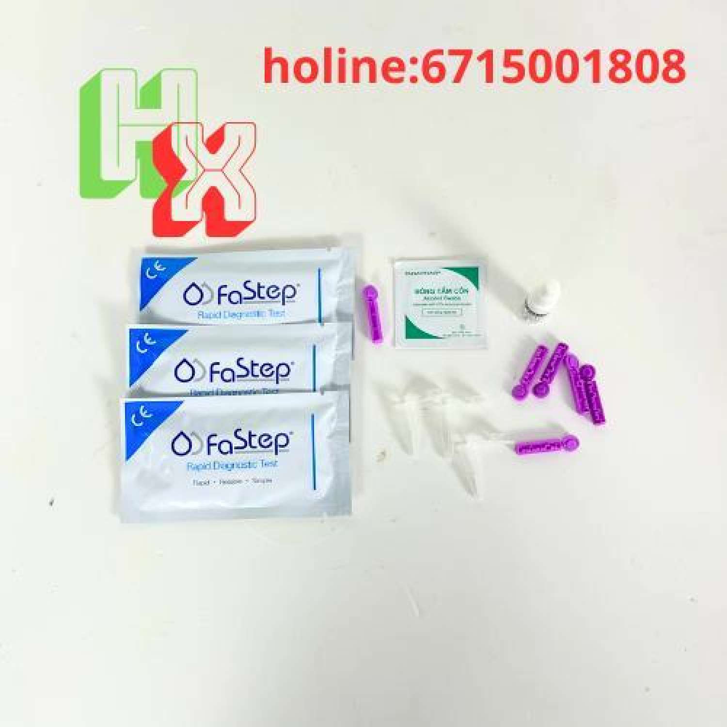 Que Thử Viêm Gan B HBsAg Dạng Khay Fastep Mỹ