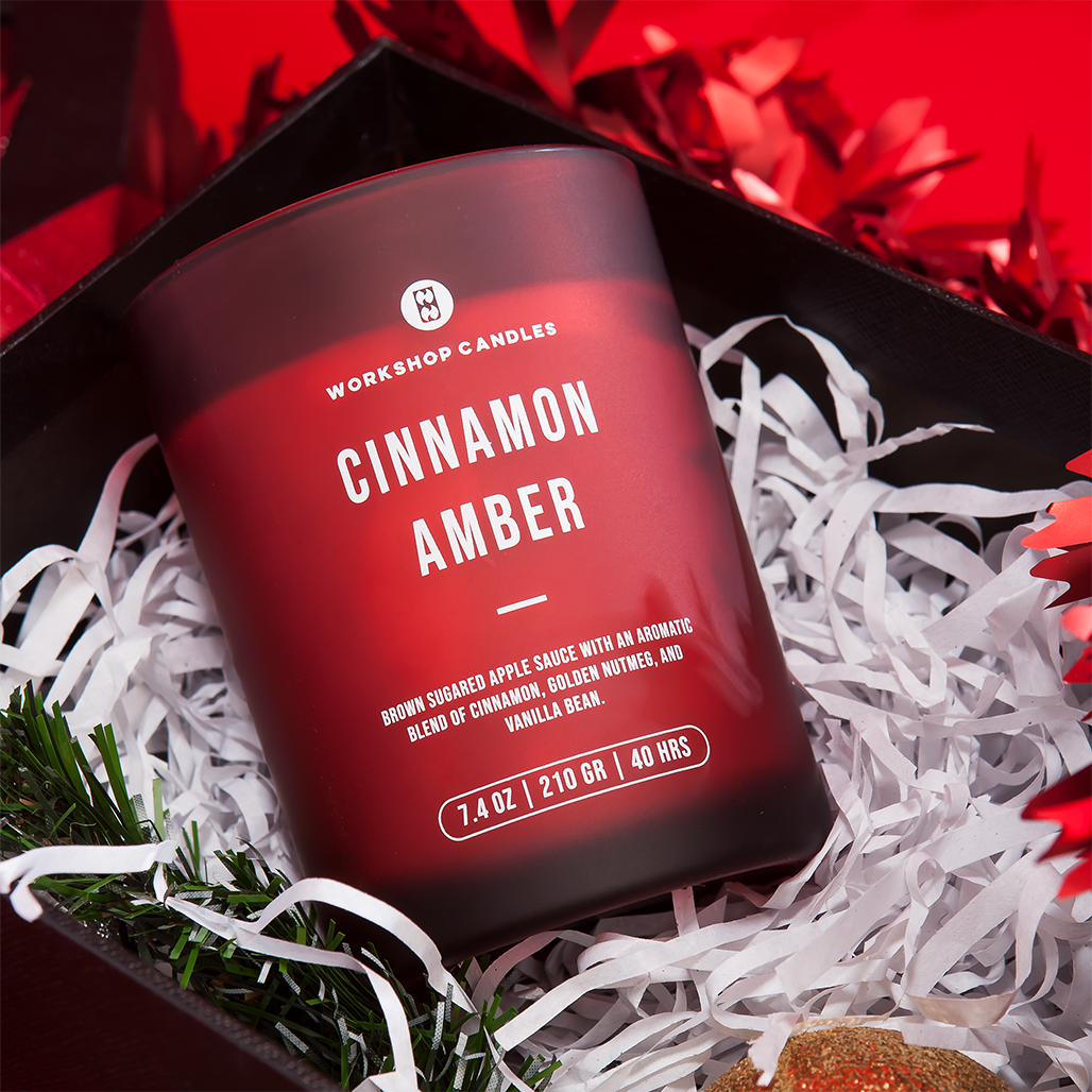 Workshop Candles - Nến thơm Cinnamon Amber 8oz