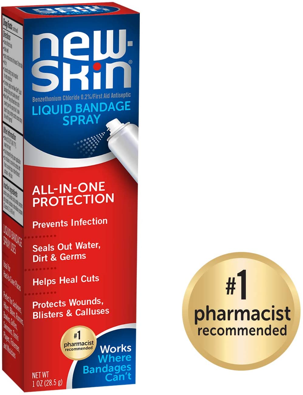 Xịt dán vết thương bằng dung dịch new-skin 28.5g