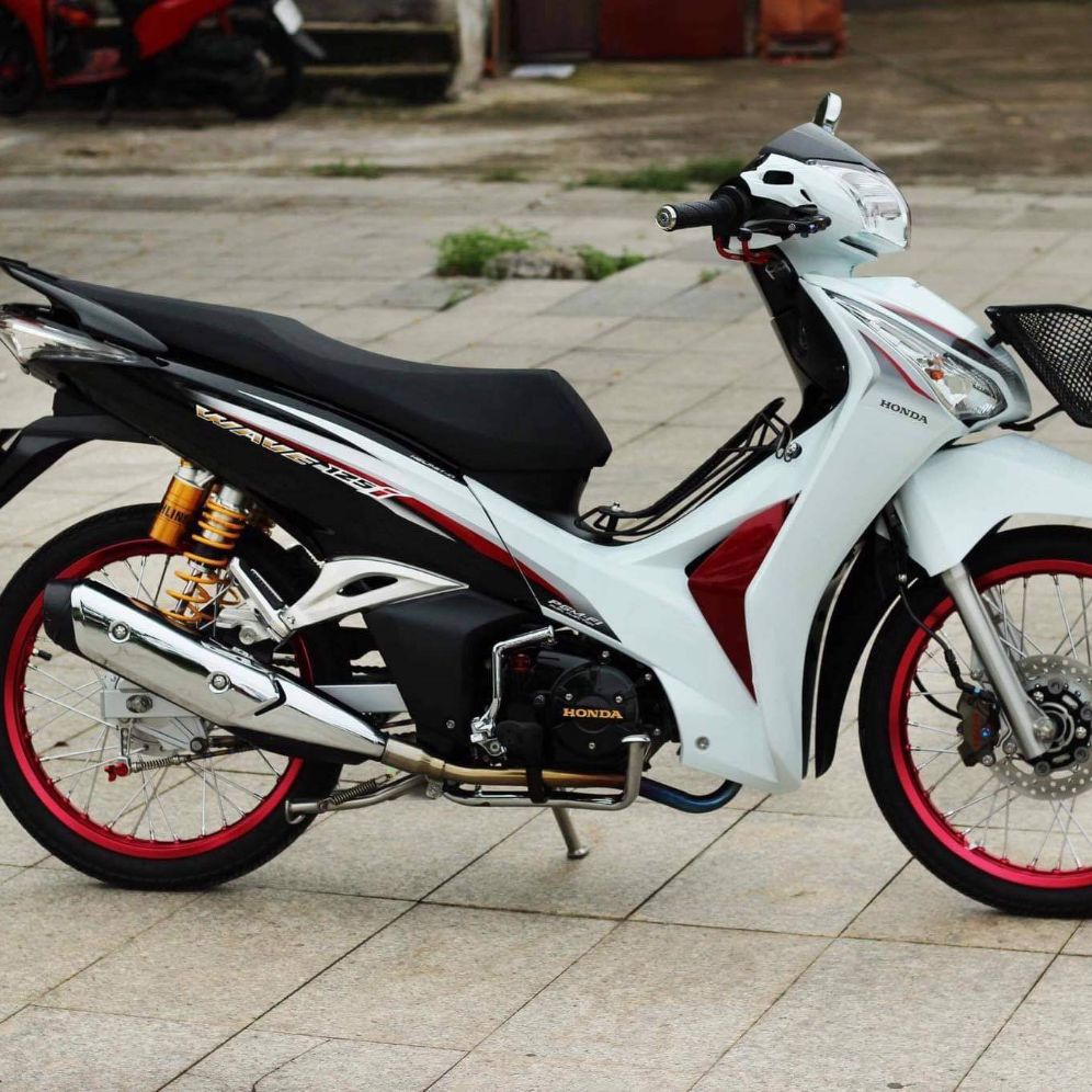 [HCM]Tem dán xe wave 125i - future 125i  tem rời cao cấp 3 lớp bóng