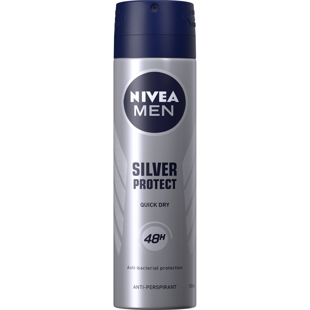 Xịt ngăn mùi Nivea men phân tử bạc