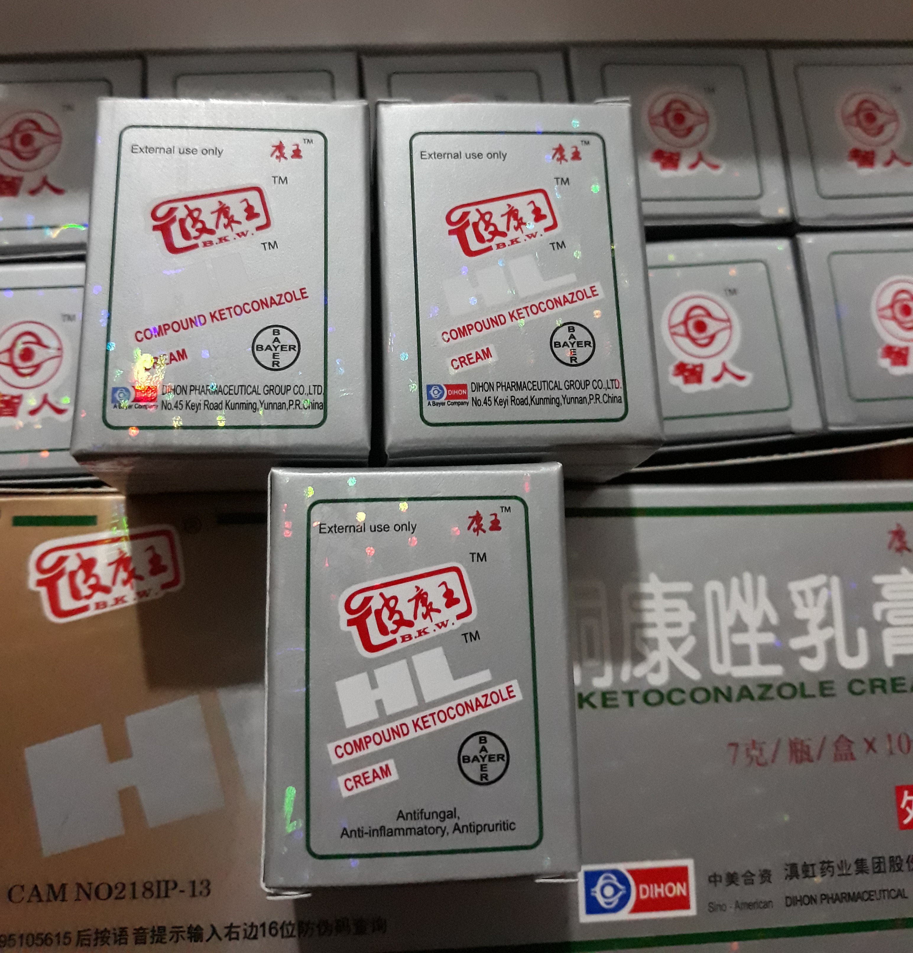 sỉ lốc 10 hộp kem HL