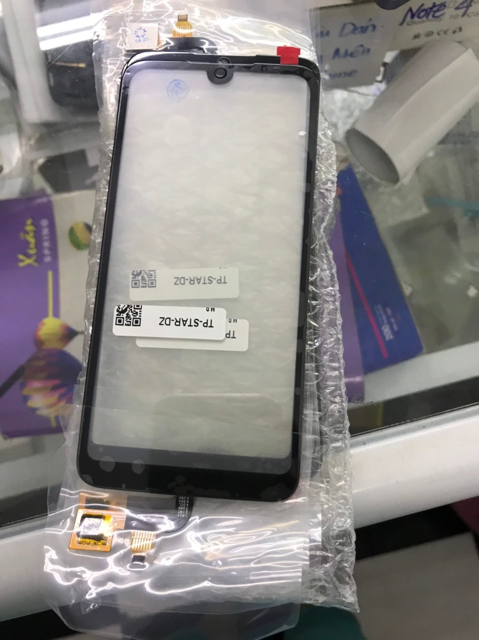 Kính ép liền cảm ứng điện thoại Vsmart Star