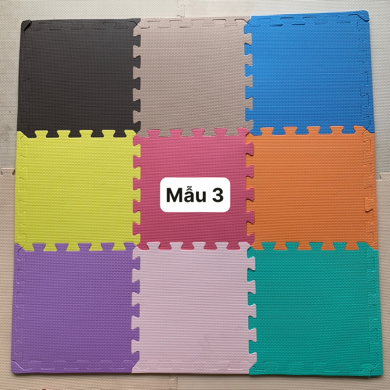 combo20 thảm xốp nhiều màu 30x30x1cm
