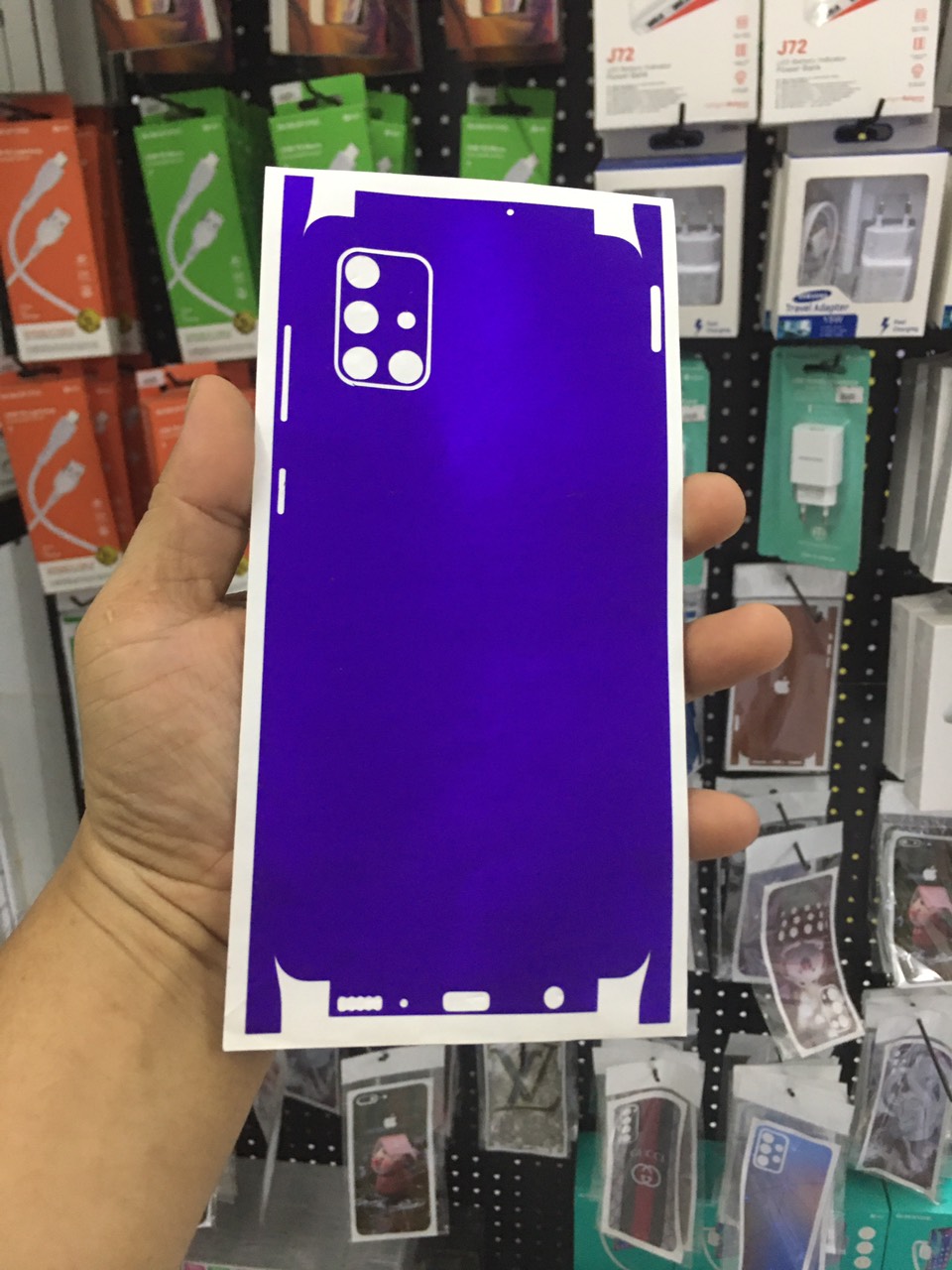 Dán skin lưng full viền Samsung Note 20Ultra / Note 20 / Note 10 / Note 10plus / Note 10lite / Note 9 / Note 8 ...