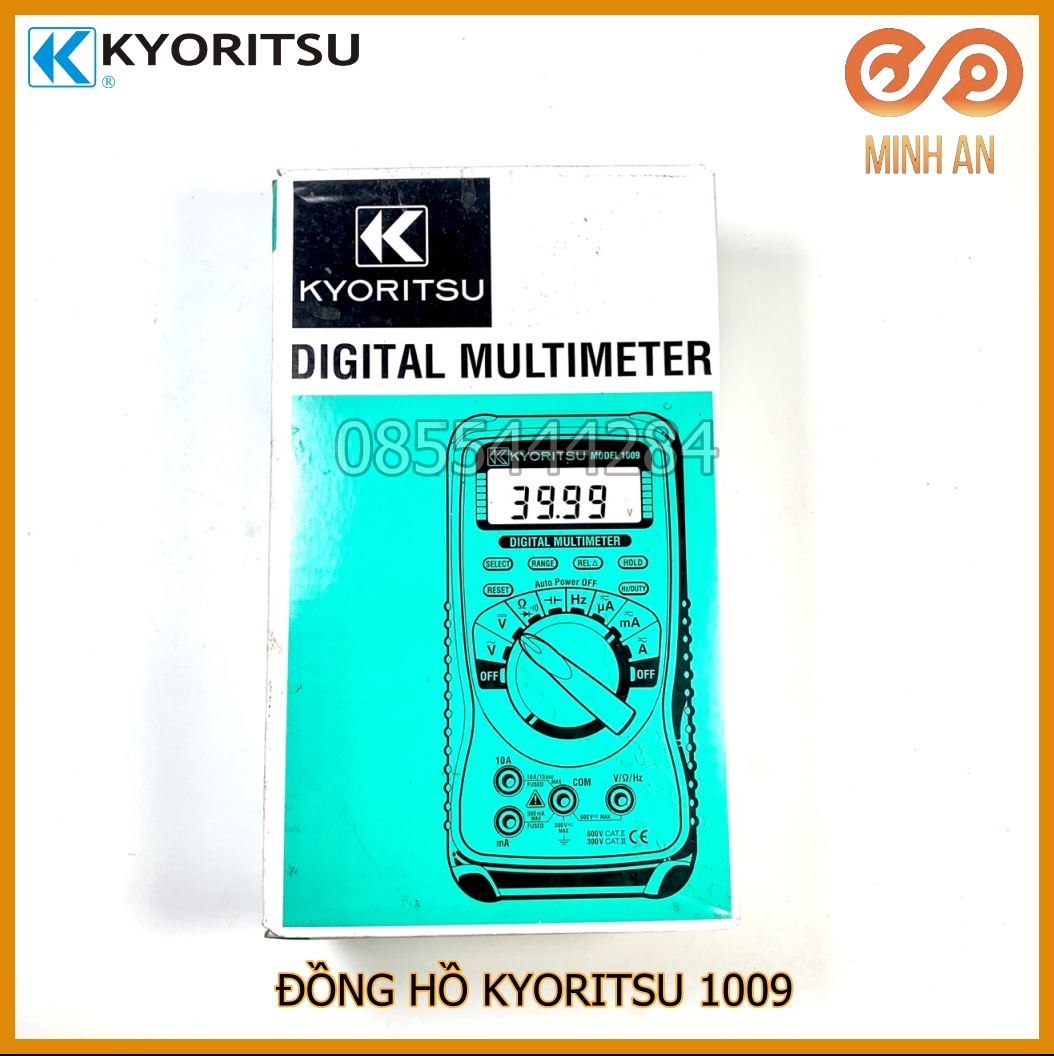 Đồng Hồ Vạn Năng Kyoritsu 1009 Bảo Hành 12 Tháng