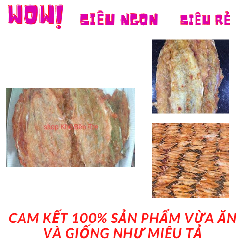 (SIÊU NGON) 500G KHÔ CÁ MỐI TẨM RÚT XƯƠNG