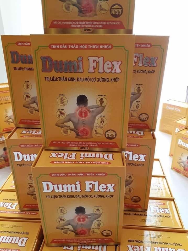 Tinh dầu thảo mộc thiên nhiên Dumi flex