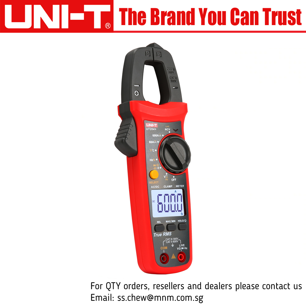 UNI-T UT204+ Digital Clamp Meter
