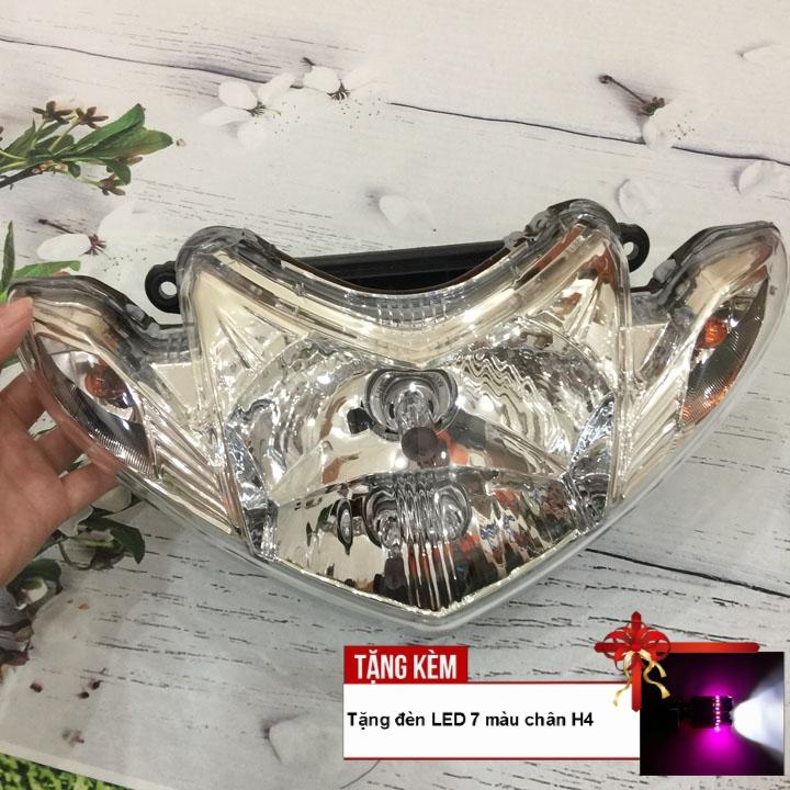 [QUÀ CHẤT - TẶNG BẠN ĐÈN LED 7 MÀU CHÂN H4 SIÊU SÁNG] Đầu đèn pha xe SIRIUS full bộ OX423, chuyên cung cấp phụ tùng xe máy