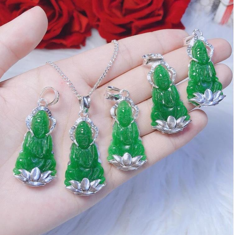 Dây chuyền bạc ta mặt phật bà, JQN Official Store cam kết bạc chuẩn, chất lượng, kèm bảo hành